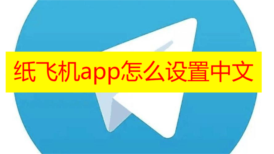纸飞机app怎么设置中文 纸飞机app中文设置教程分享