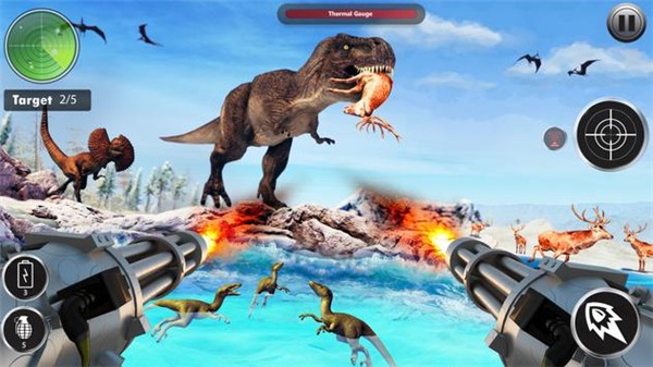 野生恐龙狩猎3D截图2