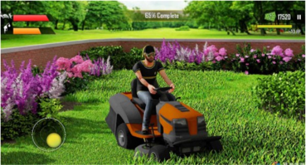 草坪割草机模拟器截图3