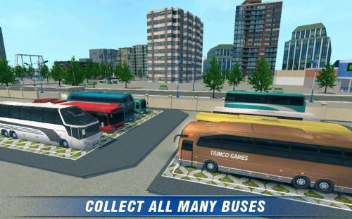 城市巴士公交车驾驶模拟器截图3