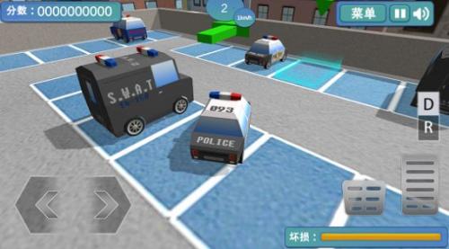 3D警车停车场截图1