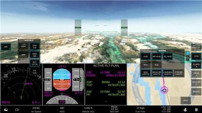 波音747飞行模拟器