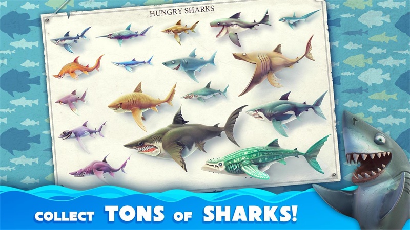 饥饿鲨世界无限珍珠钻石版截图2