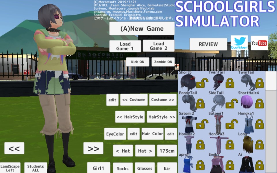 schoolgirlssimulator(校园女生模拟器(mod))截图1