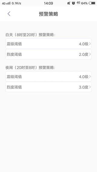 中国地震预警网app截图2