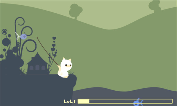 小猫钓鱼游戏有船版本无限金币版截图3