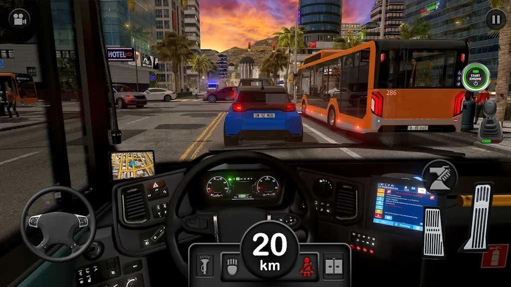 城市公交车模拟器2023截图3