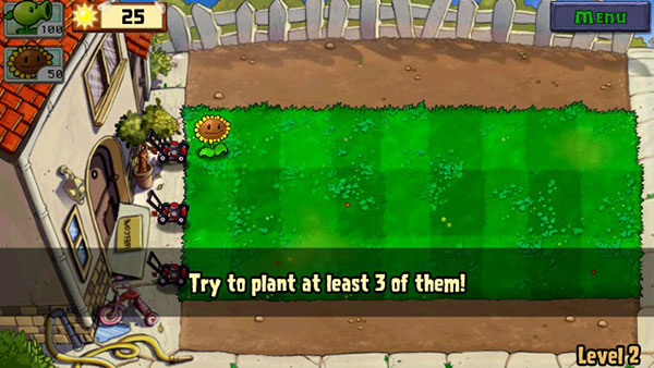 Plants vs Zombies截图1