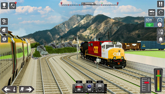真实火车驾驶游戏