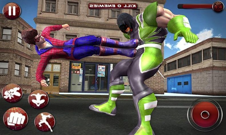 蜘蛛侠超级英雄战斗截图2