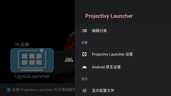 Projectivy Launcher截图2