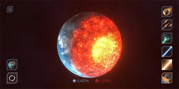 星球爆炸模拟器中文版截图1