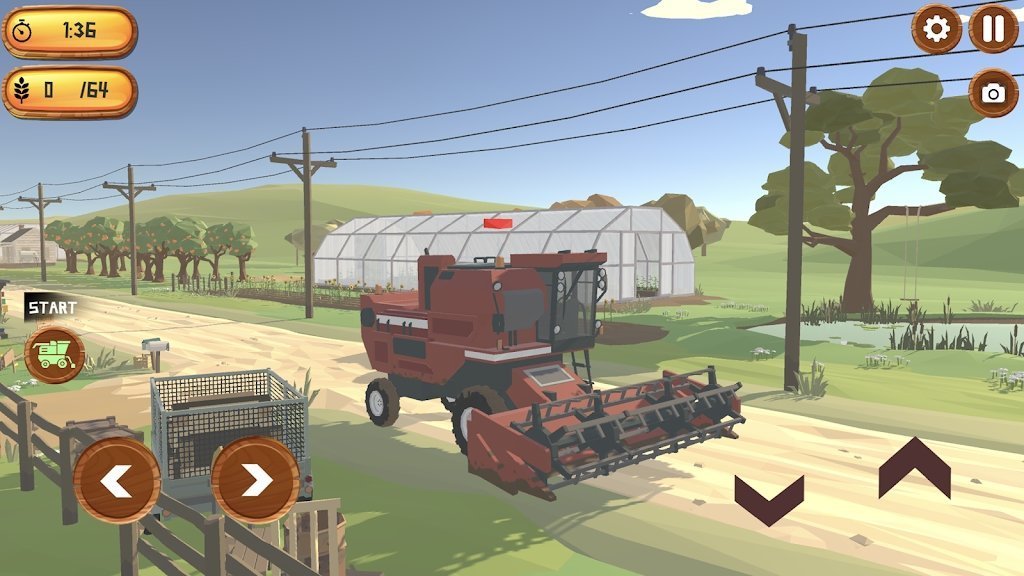 农场收割机器游戏截图1